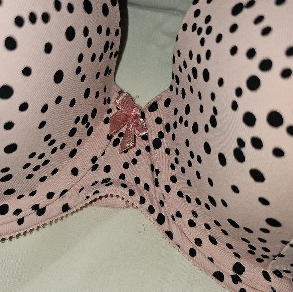 🍵 AMBRIELLE Pink/Black Bra sz 34C - Picture 3 of 5